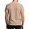 Premium V Neck Tee Heather Peach back