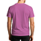 Premium V Neck Tee Hot Pink back
