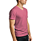 Premium V Neck Tee Heather Raspberry side
