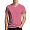 Premium V Neck Tee Heather Raspberry