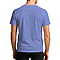 Premium V Neck Tee Heather True Royal back