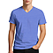 Premium V Neck Tee Heather True Royal