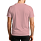 Premium V Neck Tee Powder Pink back
