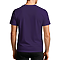 Premium V Neck Tee Team Purple back