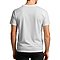 Premium V Neck Tee White back