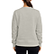 Premium Crewneck Sweatshirt Ash Women-Back