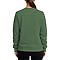 Premium Crewneck Sweatshirt Forest Green Women-Back