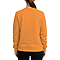 Premium Crewneck Sweatshirt True Orange Women-Back