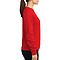 Premium Crewneck Sweatshirt True Red Women-Side