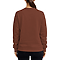 Premium Crewneck Sweatshirt Texas Orange Women-Back