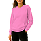 French Terry Pocket Sweatshirt Bubble Gum Pink Women-Front