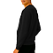 French Terry Pocket Sweatshirt Black side