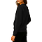 French Terry Pocket Sweatshirt Black Women-side