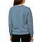 French Terry Pocket Sweatshirt Carolina Blue Women-Back