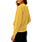 French Terry Pocket Sweatshirt Gold Women-Side