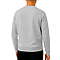 French Terry Pocket Sweatshirt Heather Grey back