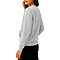 French Terry Pocket Sweatshirt Heather Grey Women-Side