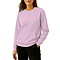 French Terry Pocket Sweatshirt Lilac Women-Front