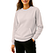 French Terry Pocket Sweatshirt Natural Women-Front
