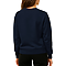 French Terry Pocket Sweatshirt Navy Women-Back