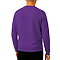 French Terry Pocket Sweatshirt Purple back