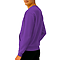 French Terry Pocket Sweatshirt Purple side