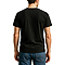 Unisex Mid Weight Tee Black back