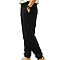 Youth Fleece Jogger Pant Black side