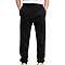 Youth Fleece Jogger Pant Black Women-Front