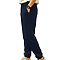 Youth Fleece Jogger Pant Navy side