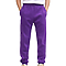 Youth Fleece Jogger Pant Purple Women-Front
