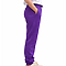 Youth Fleece Jogger Pant Purple Women-Side
