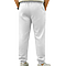 Youth Fleece Jogger Pant White back