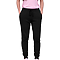 Premium Jogger Pant Black Women-Front