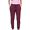 Premium Jogger Pant Maroon Women-Front