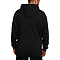 Active Fleece Hoodie 8.25 Oz Black back