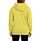 Active Fleece Hoodie 8.25 Oz Banana Women-Back
