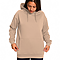 Active Fleece Hoodie 8.25 Oz Camel Women-Front