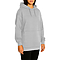 Active Fleece Hoodie 8.25 Oz Heather Grey Side-Back