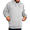 Active Fleece Hoodie 8.25 Oz Heather Grey