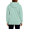Active Fleece Hoodie 8.25 Oz Mint Women-Back