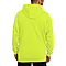 Active Fleece Hoodie 8.25 Oz Neon Yellow back