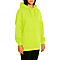 Active Fleece Hoodie 8.25 Oz Neon Yellow Side-Back
