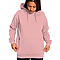 Active Fleece Hoodie 8.25 Oz Powder Pink Women-Front