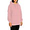Active Fleece Hoodie 8.25 Oz Powder Pink Side-Back