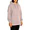 Active Fleece Hoodie 8.25 Oz Powder Pink Women-Side