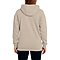 Active Fleece Hoodie 8.25 Oz Sand Women-Back