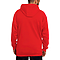 Active Fleece Hoodie 8.25 Oz True Red back