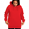 Active Fleece Hoodie 8.25 Oz True Red Women-Front