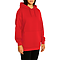 Active Fleece Hoodie 8.25 Oz True Red Side-Back